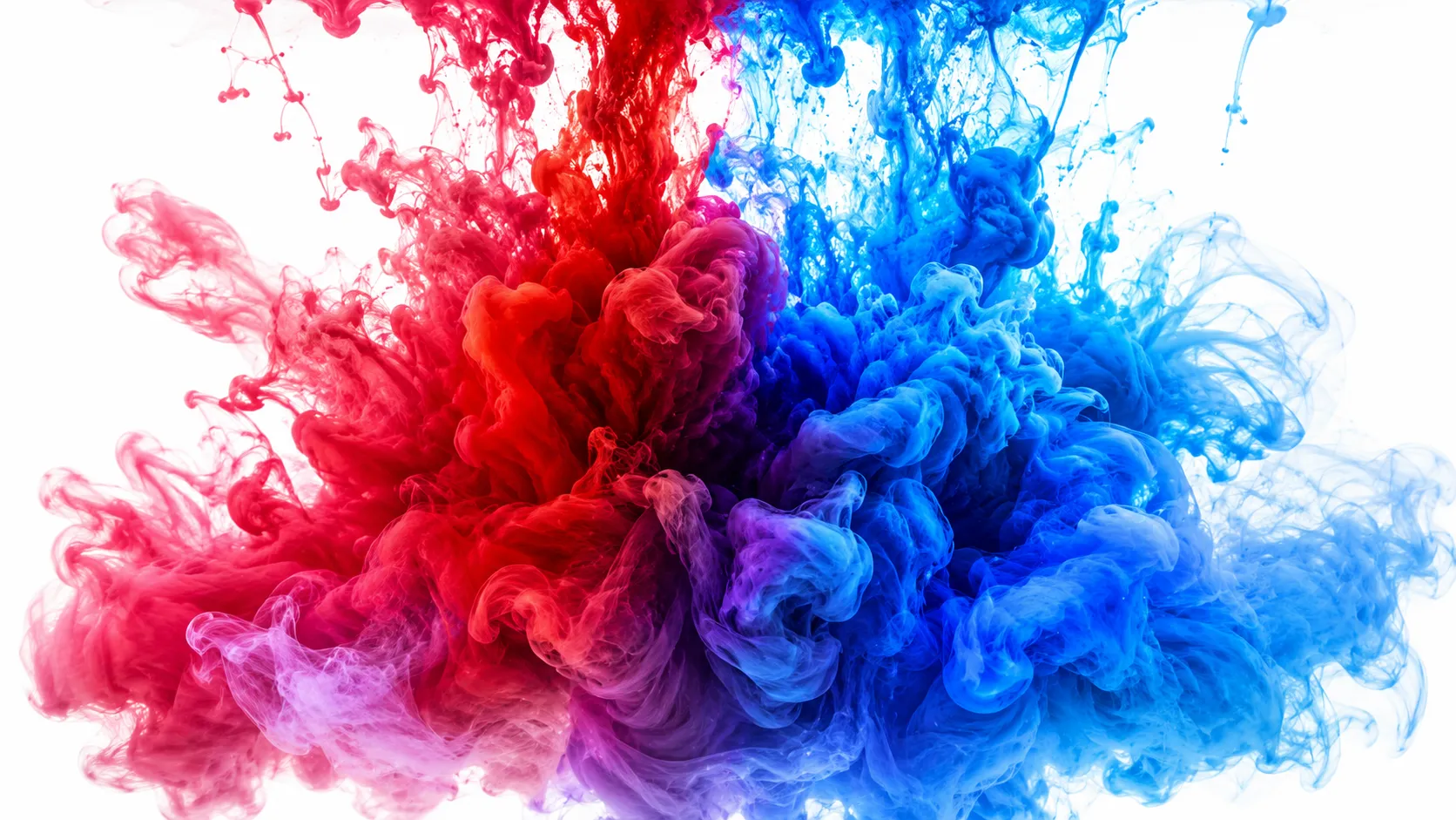 Abstract ink water drop background
