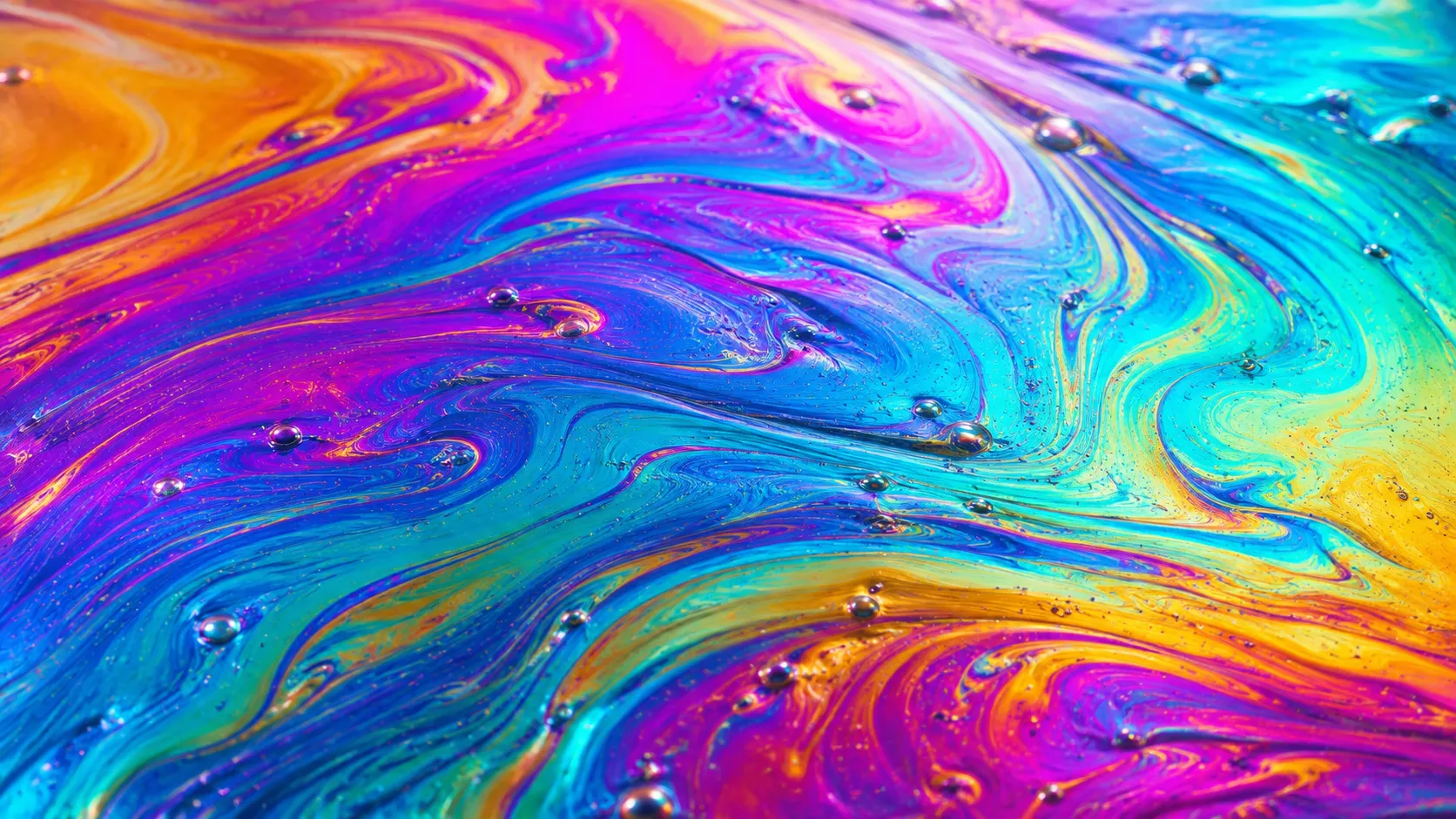 Abstract oil slick interference background