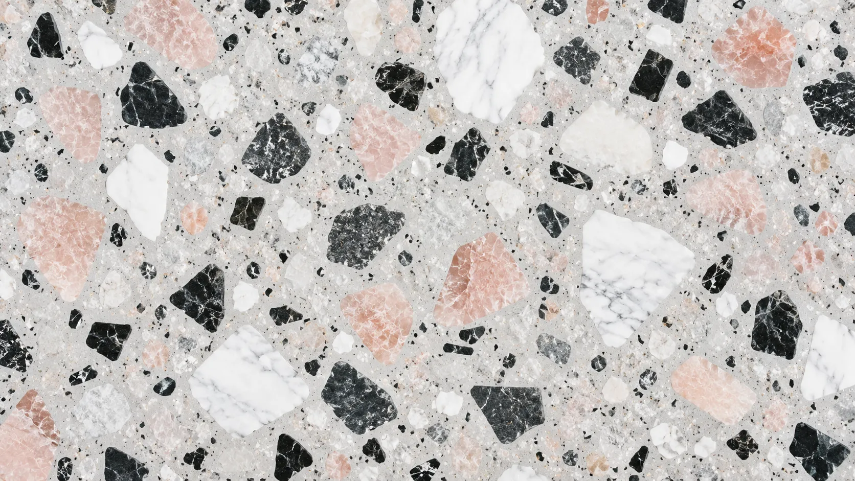 Abstract terrazzo stone pattern background