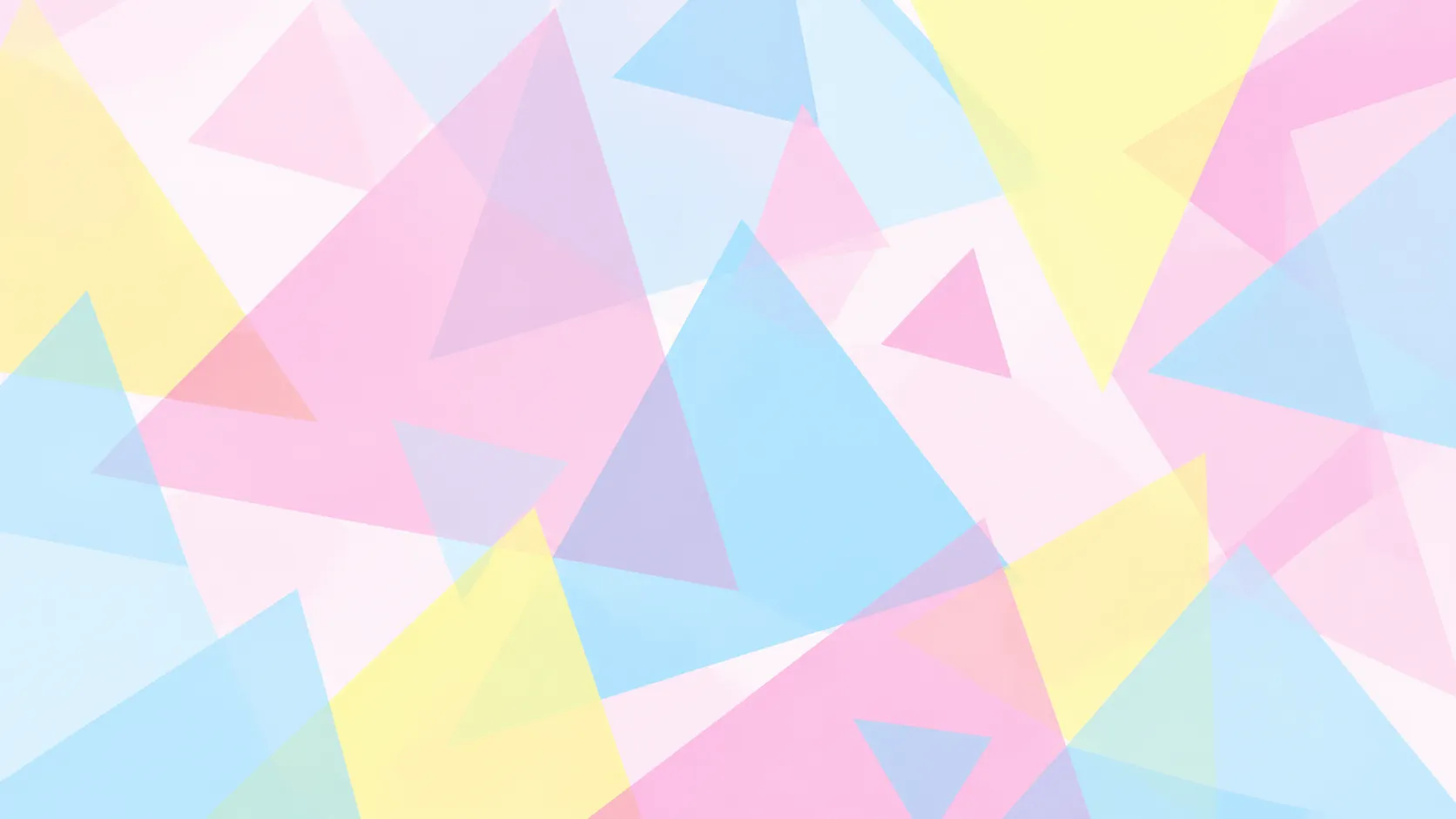 Pastel Geometric Triangle Background